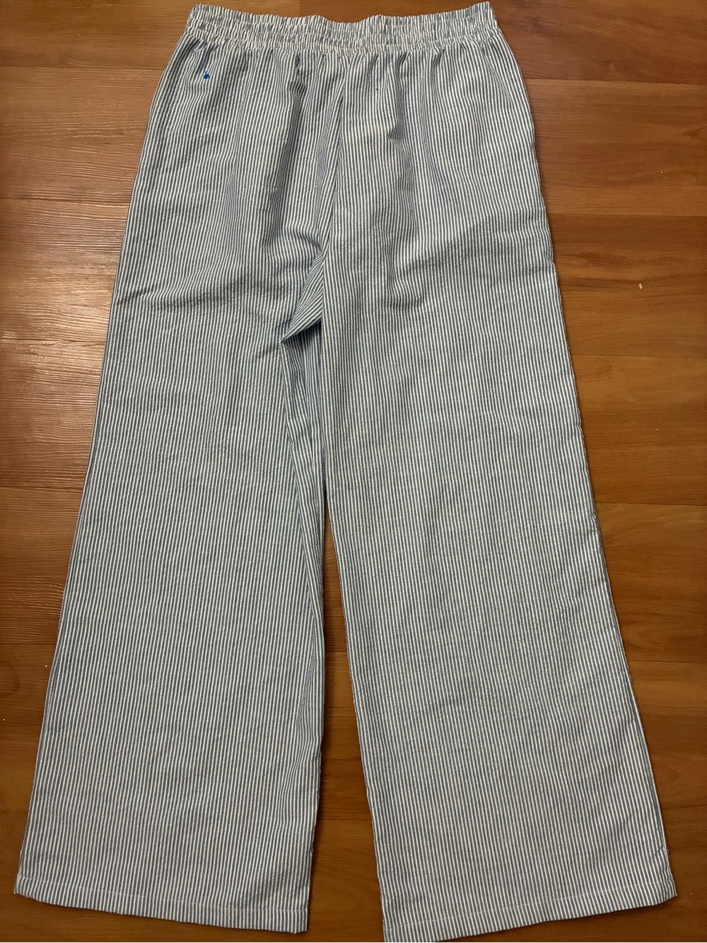 Good Luck Gem Striped wide leg pants Size L - Picture 5 of 5